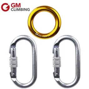 1 Point Aerial Silks Kit Aerial Contortion Performance Flying Yoga Swing Hammock Set 22KN Steel O Carabiner & 25KN Bail-Outs
