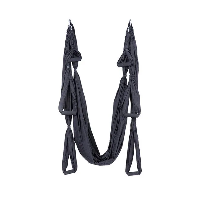 10 color Strength Decompression yoga Hammock Inversion Trapeze Anti-Gravity Aerial Traction Yoga Gym strap yoga Swing set
