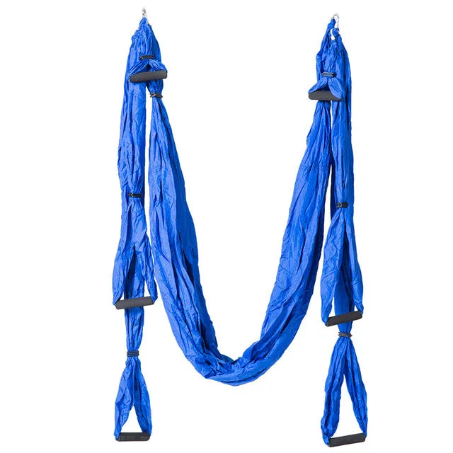 10 color Strength Decompression yoga Hammock Inversion Trapeze Anti-Gravity Aerial Traction Yoga Gym strap yoga Swing set