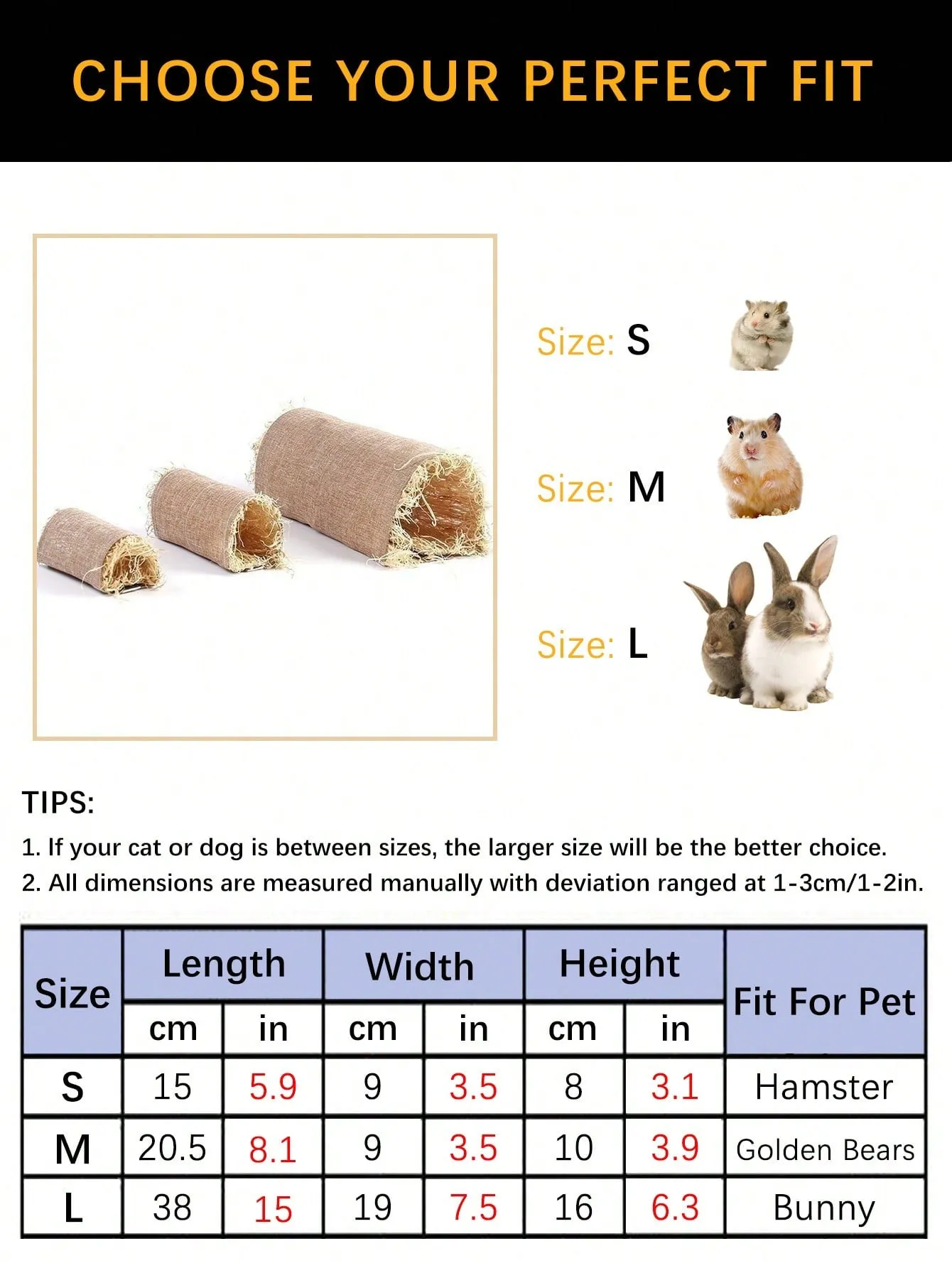 1pc Multi-Function Foldable Pet Arch House With Hamster Mat, Rabbit Tunnel Toy, Suitable For Indoor & Outdoor Use