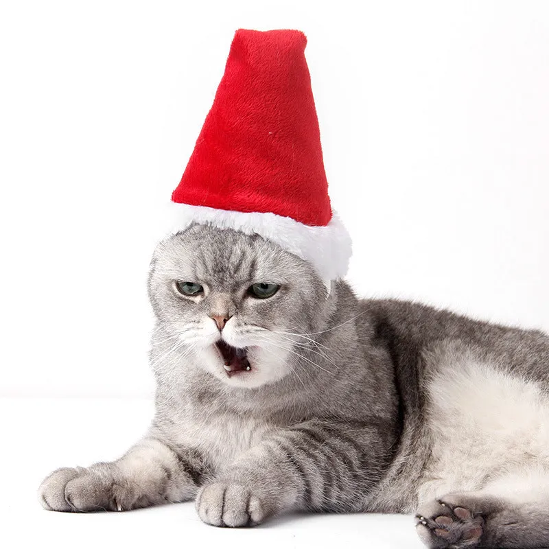 3D Christmas Santa Hat for Cat
