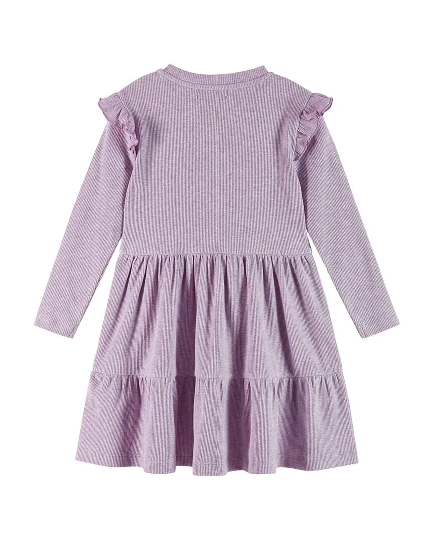 Andy & Evan Cat Applique Jersey Dress