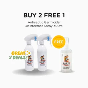 Antiseptic Germicidal Disinfectant Spray [Buy 2 Free 1]