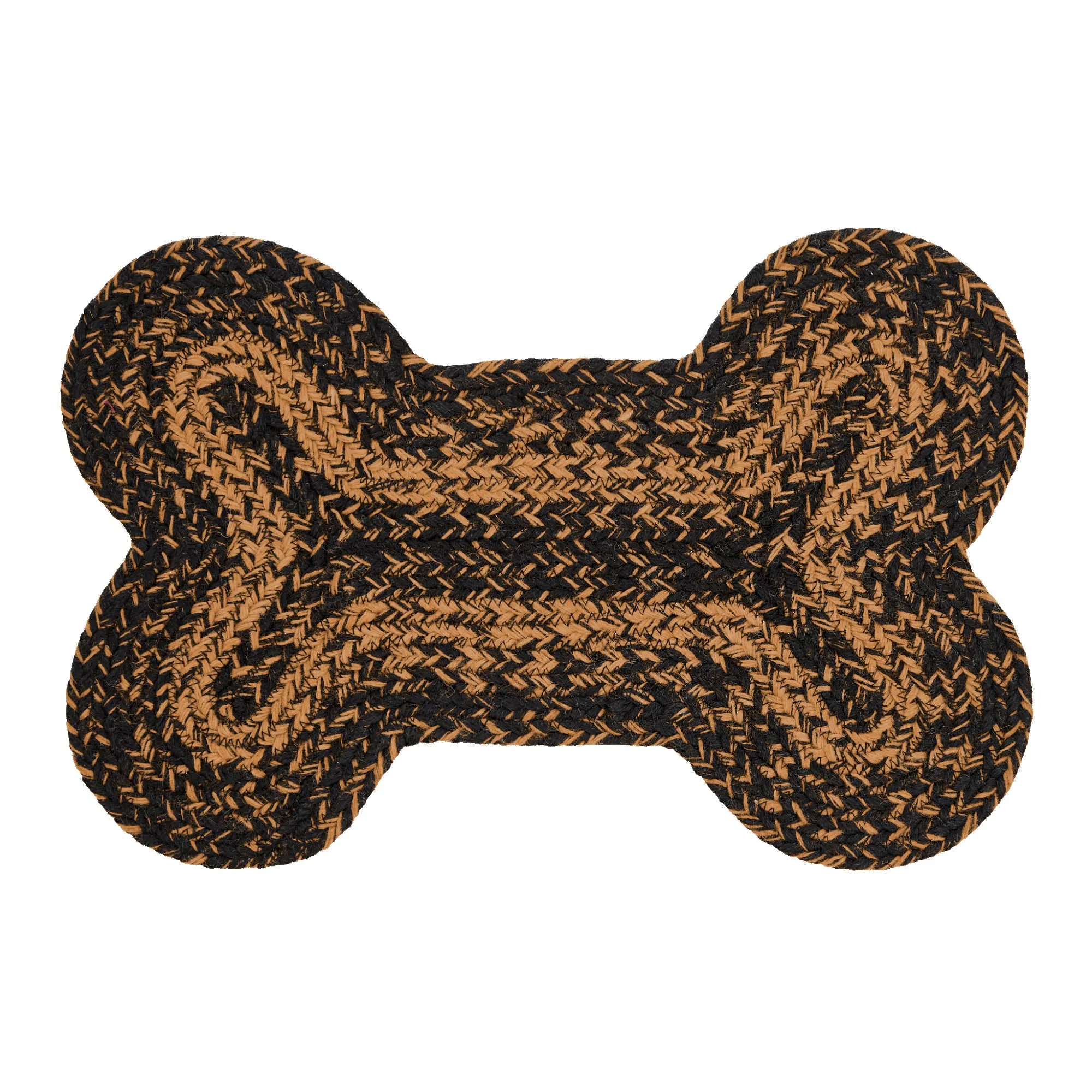 Black & Tan Indoor/Outdoor Bone Rug