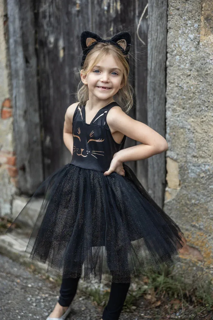 Black Cat Dress & Headpiece