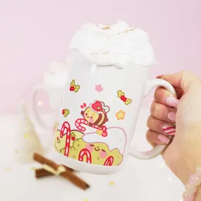 Bumblebutt & Sprinkle Spruce Mug | Candy Cane Lane Academy | Christmas Ceramic Holiday Cup