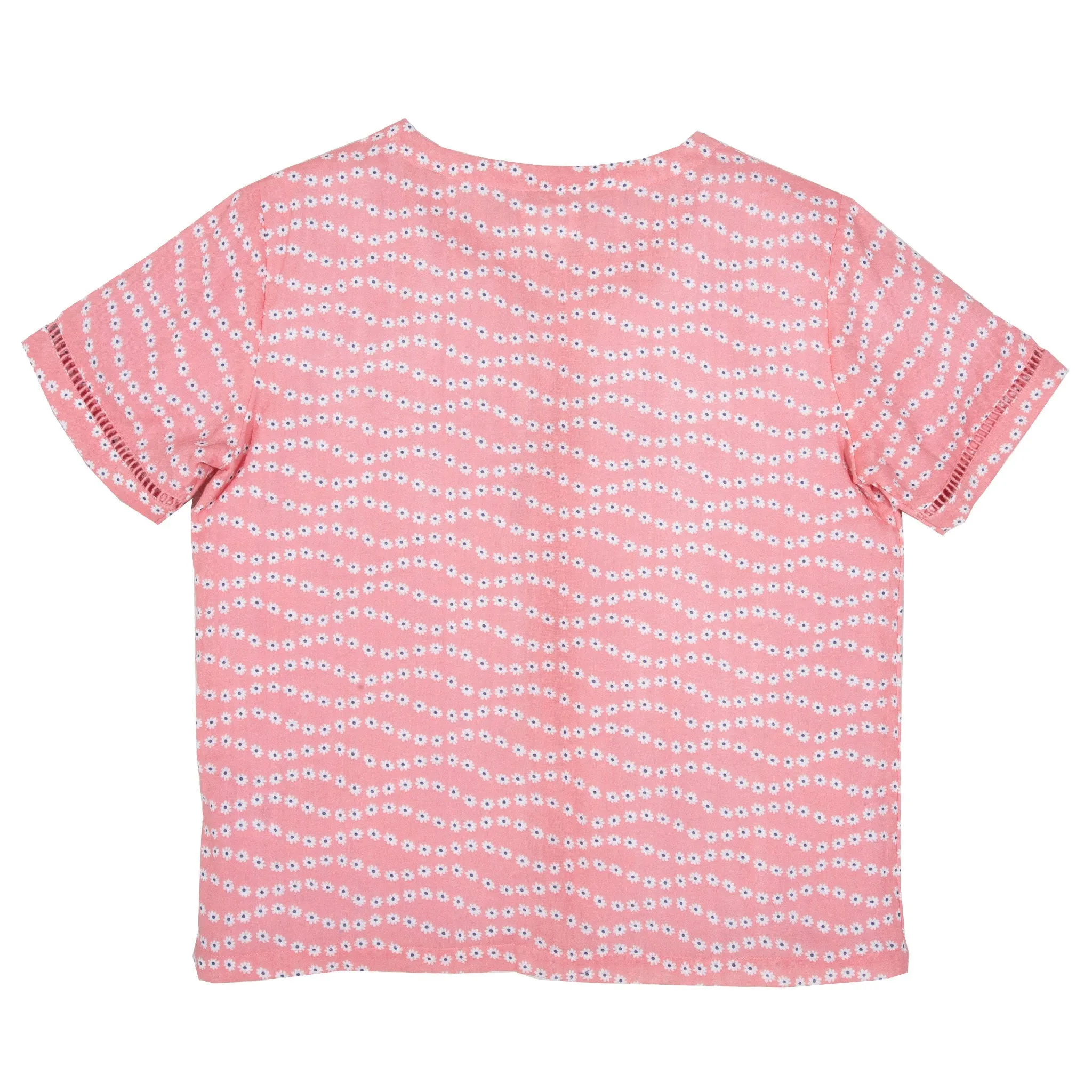 Burstock blouse wavy daisy