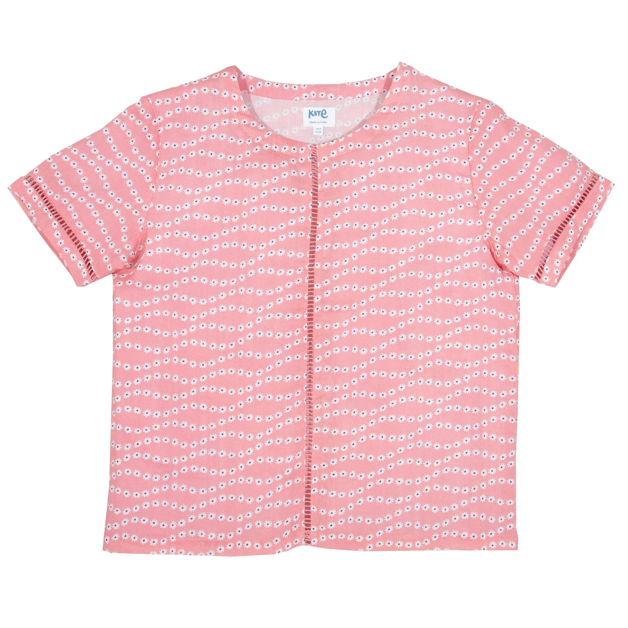 Burstock blouse wavy daisy