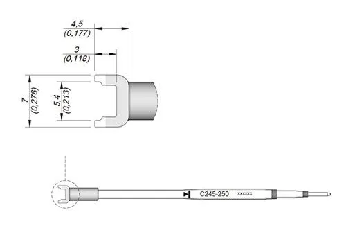 Cartridge Tunnel 5,4x 8,0-10PK
