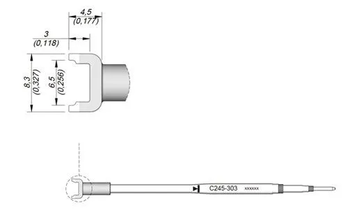 Cartridge Tunnel 6.5 x 6.0-10PK