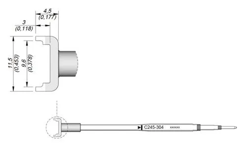 Cartridge Tunnel 9.6 x 15.0-10PK