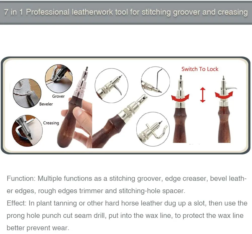 Caydo Leather Working Kit