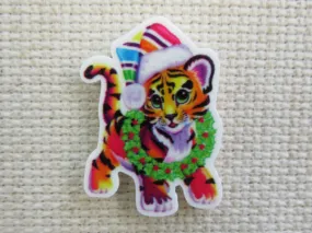 Christmas Tiger Needle Minder, Cover Minder, Magnet
