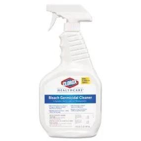 Clorox Healthcare® Bleach Germicidal Disinfectant Cleaner (32 oz. Spray Bottles) - Case of 6