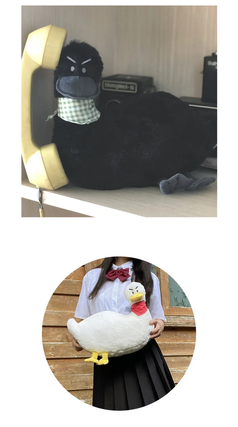 Cute Duck Pillow Plush Toy Big White Duck Girl Children Gift