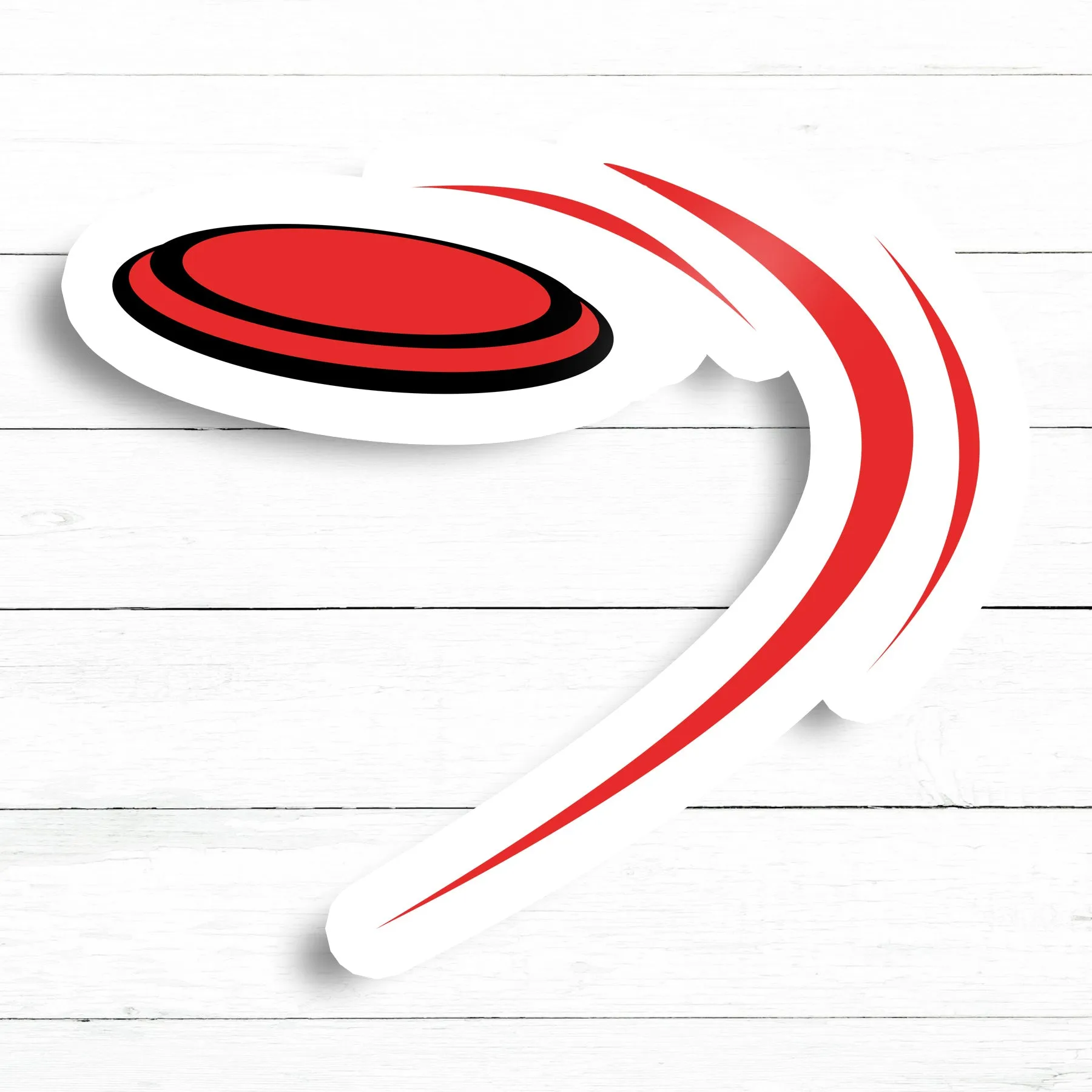 Disc Golf Sticker | Frisbee Golf Disc | 3in