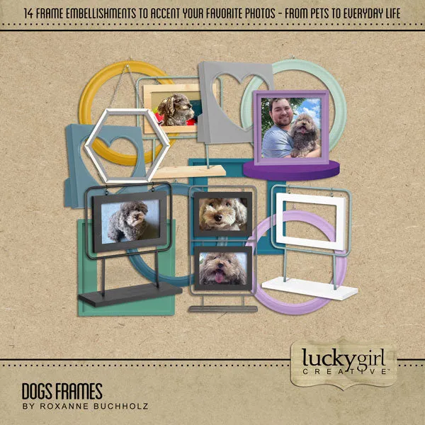 Dogs Digital Scrapbook Bundle