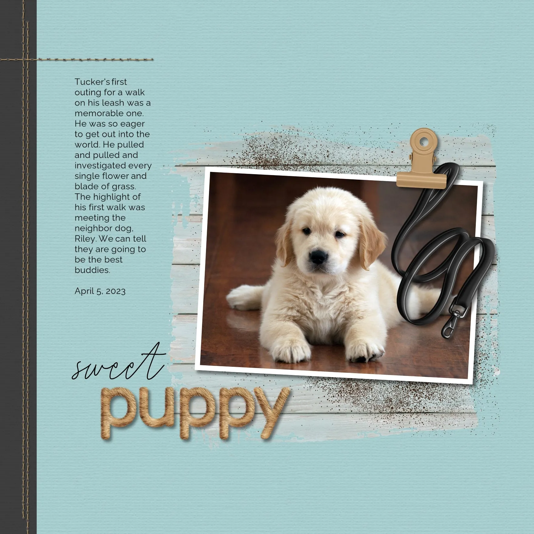 Dogs Digital Scrapbook Bundle