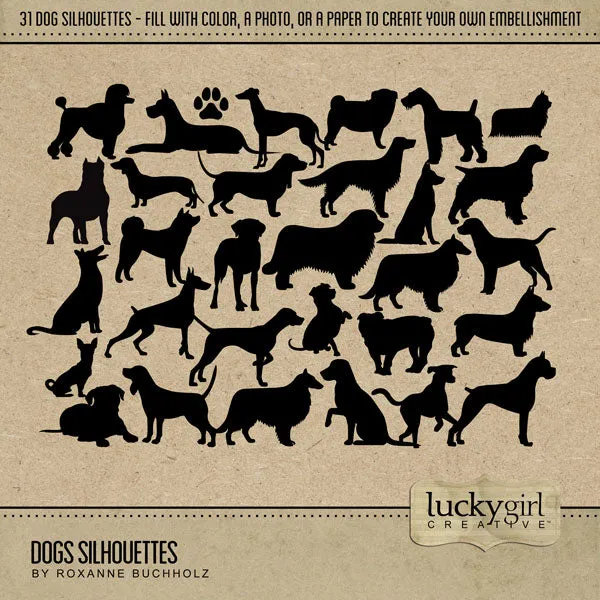 Dogs Digital Scrapbook Bundle