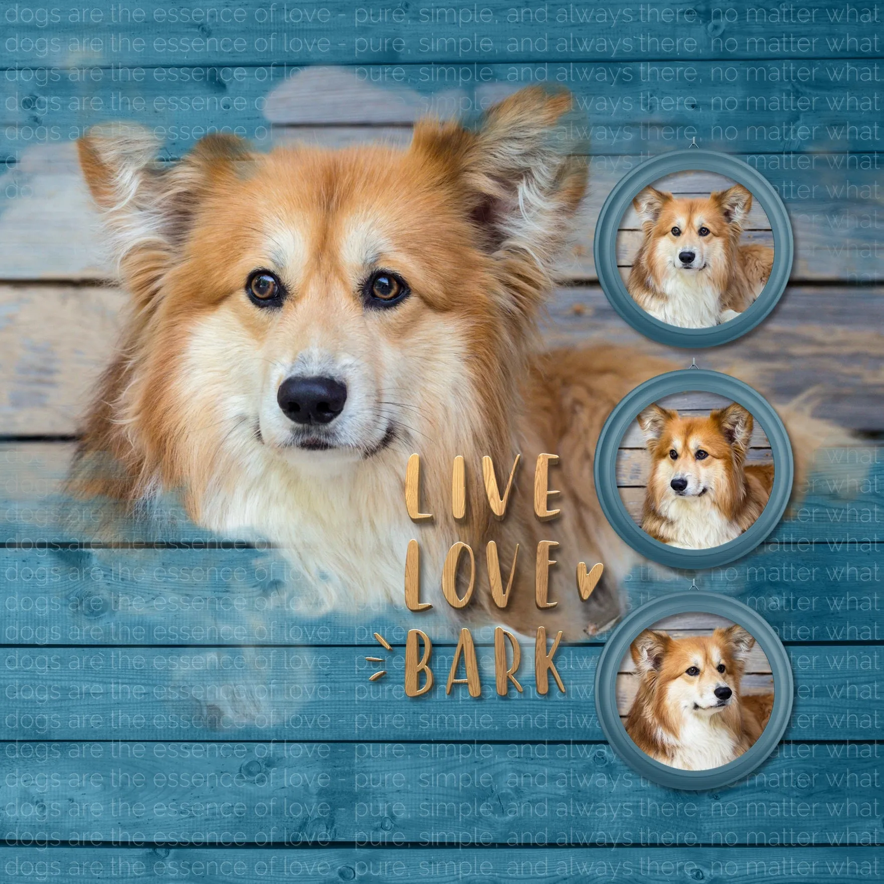 Dogs Digital Scrapbook Bundle