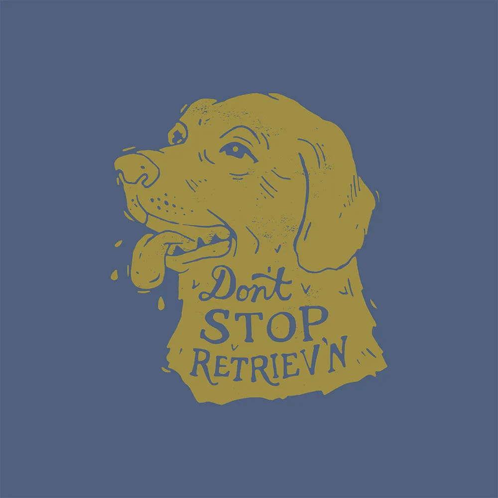 Don't Stop Retrieven Pet Bed
