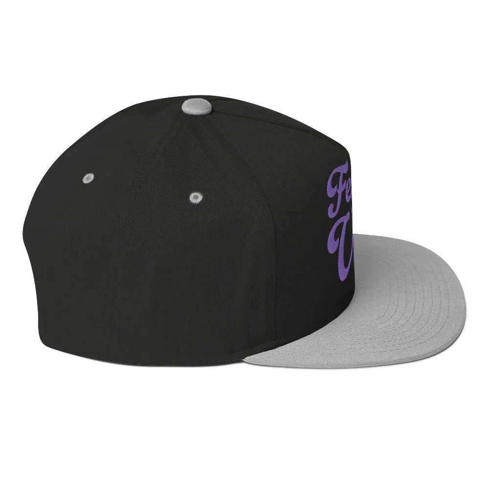 Festival Vibes Flat Bill Cap
