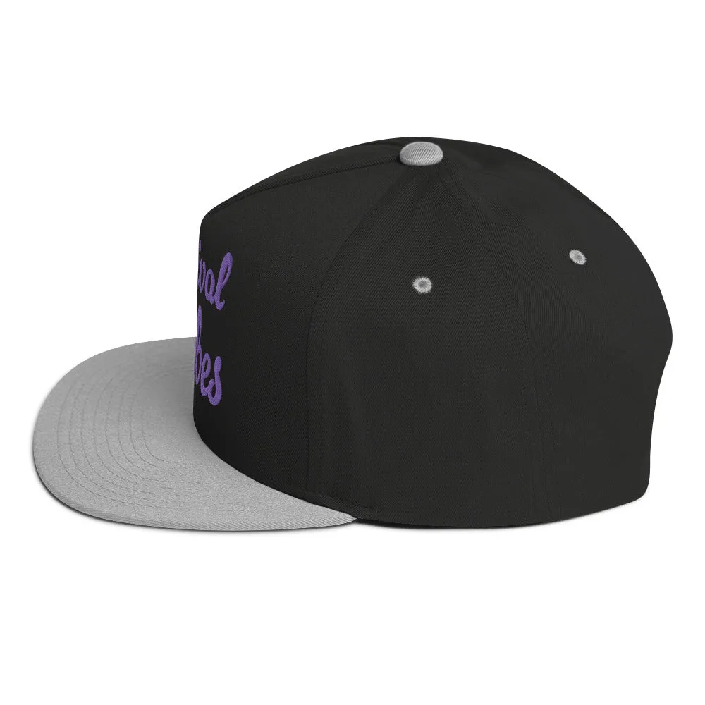 Festival Vibes Flat Bill Cap