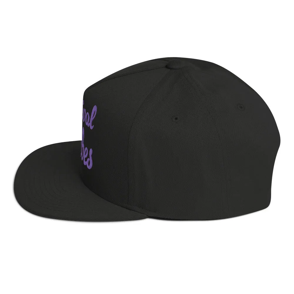Festival Vibes Flat Bill Cap