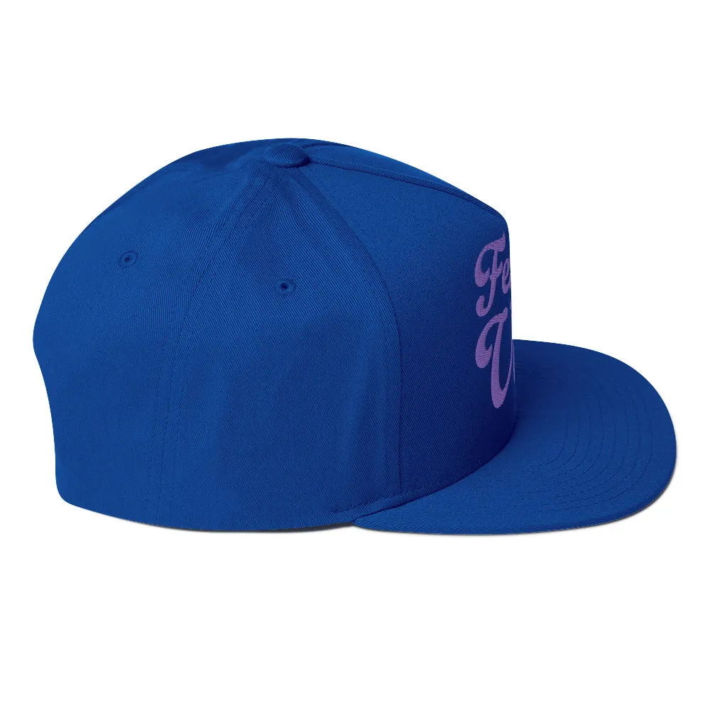 Festival Vibes Flat Bill Cap