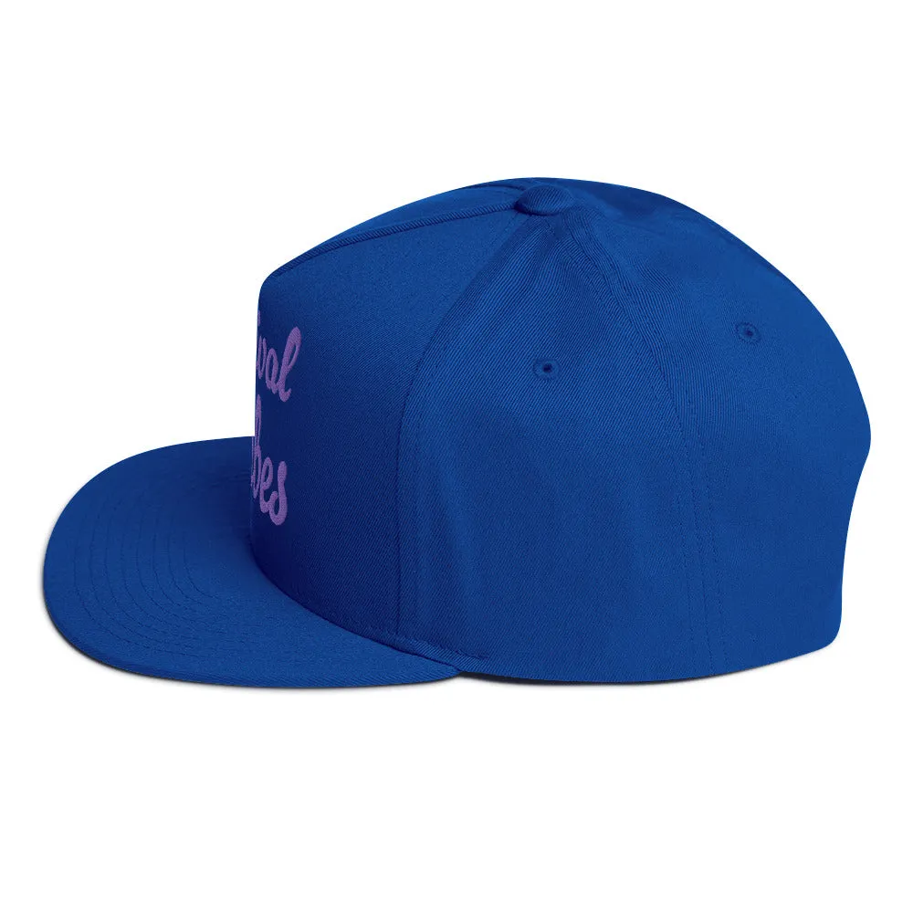 Festival Vibes Flat Bill Cap