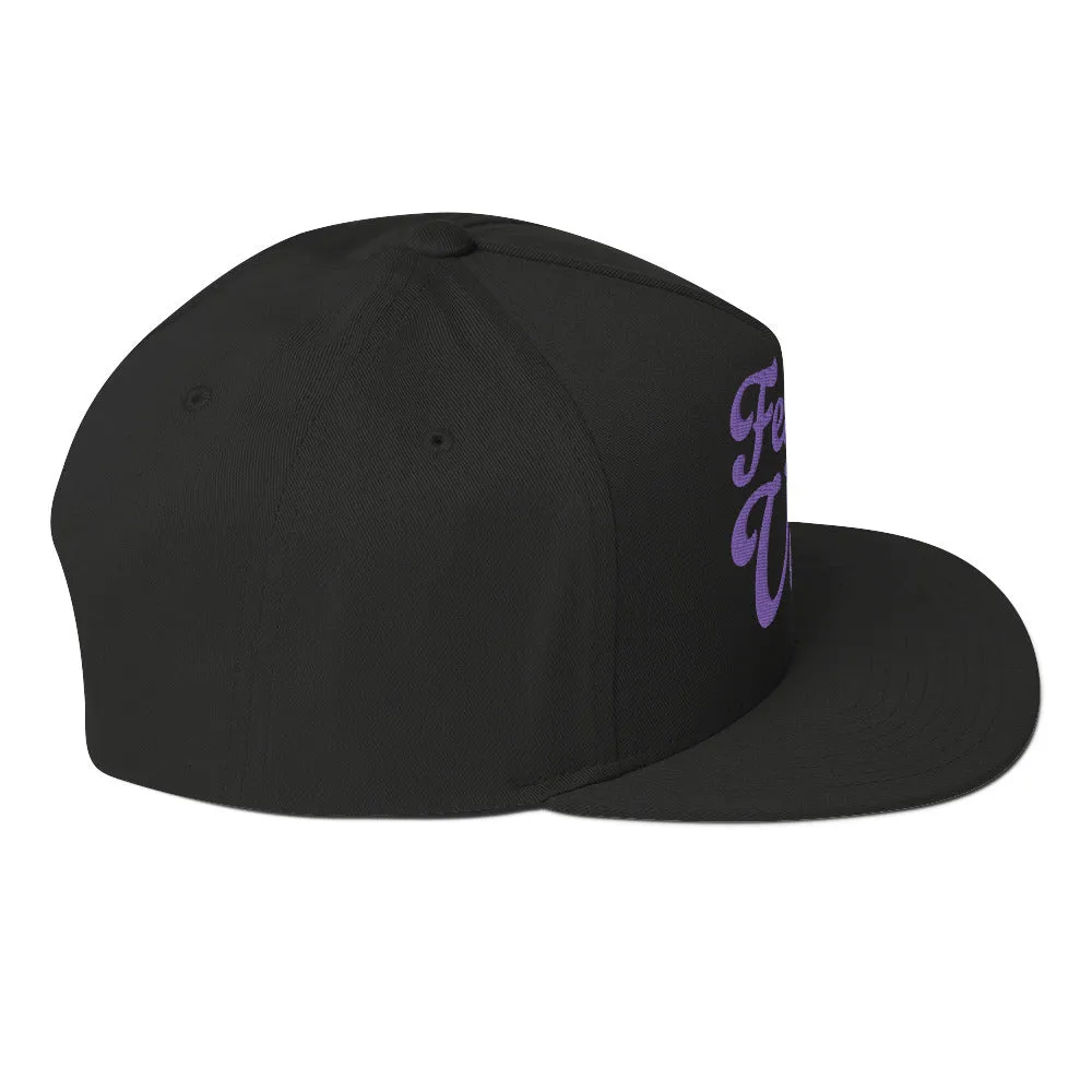 Festival Vibes Flat Bill Cap