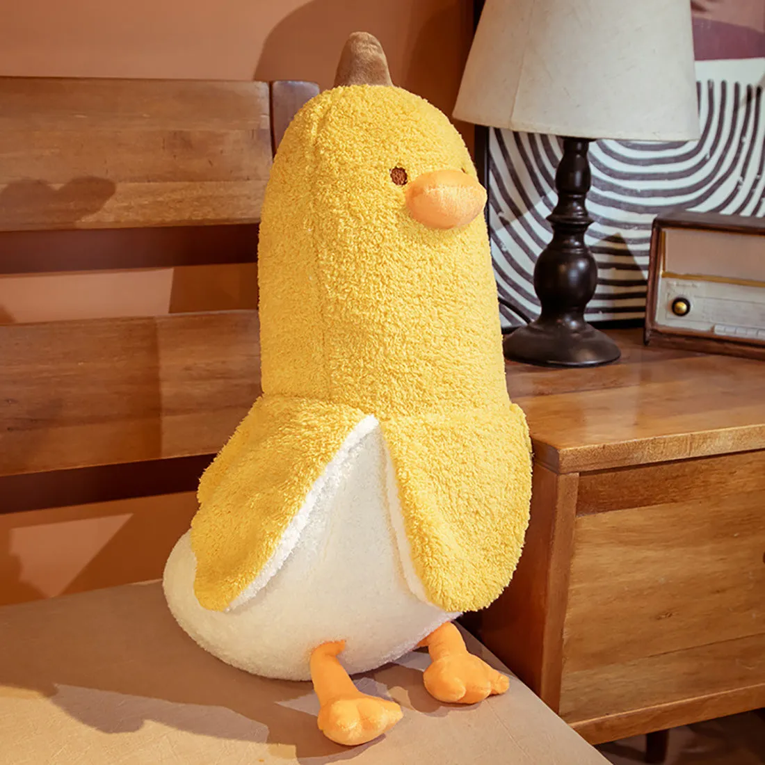 Funny Banana Duck Stuffed Plush Toy