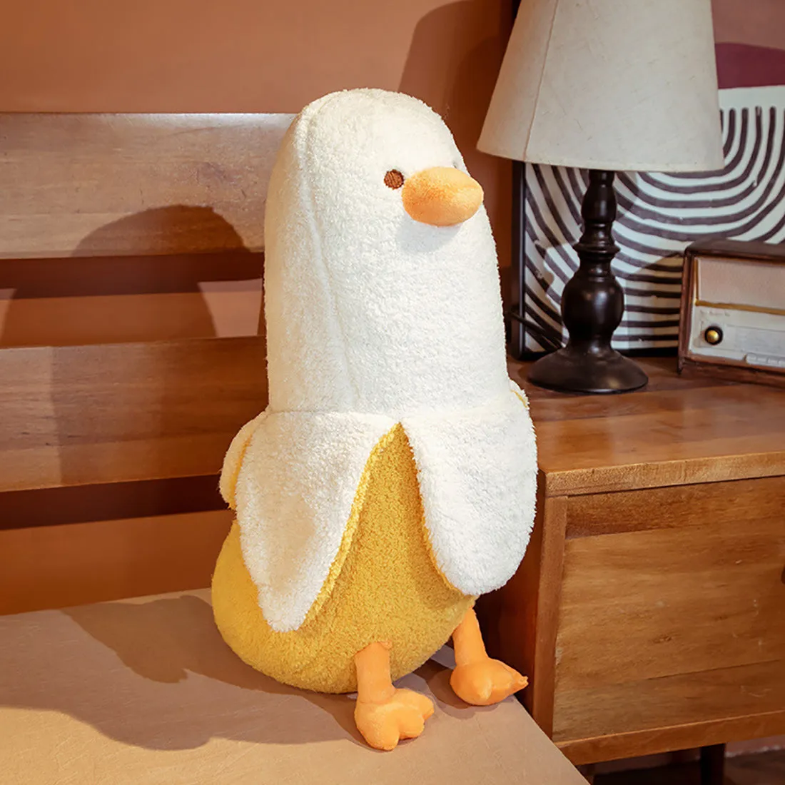 Funny Banana Duck Stuffed Plush Toy