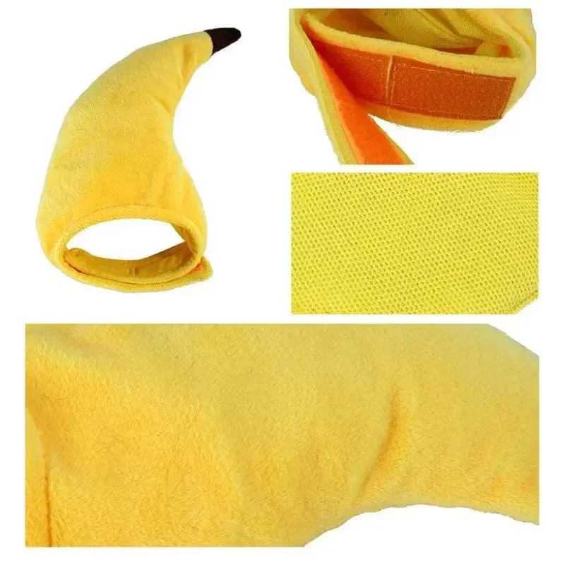 Funny Cute Pet Cat Costume Banana Cap Hat for Cat Dog Halloween Christmas Clothes Fancy Dress Party Pet Clothes
