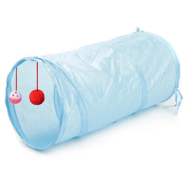 Hot 2/3/4/5 Holes 14 Colors Foldable Pet Cat Tunnel Indoor Outdoor Pet Cat Training Toy for Cat Rabbit Animal Play Tunnel Tube