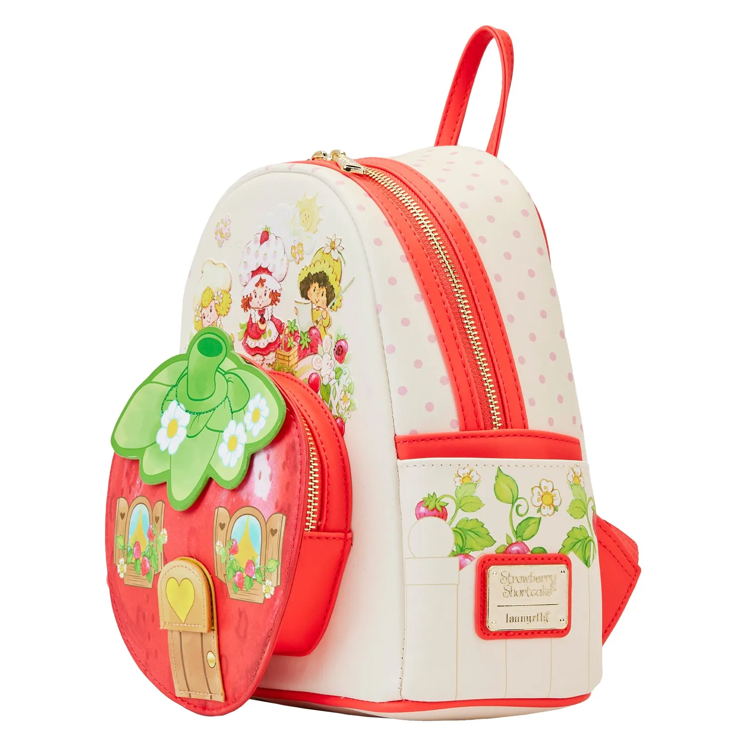 LF Strawberry Shortcake Strawberry House Mini Backpack