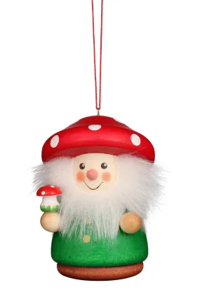 Little Gnome Christmas Tree Decoration - Red Mushroom Man (Pre-Order item)