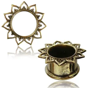 Lotus Mandala Ear Tunnel