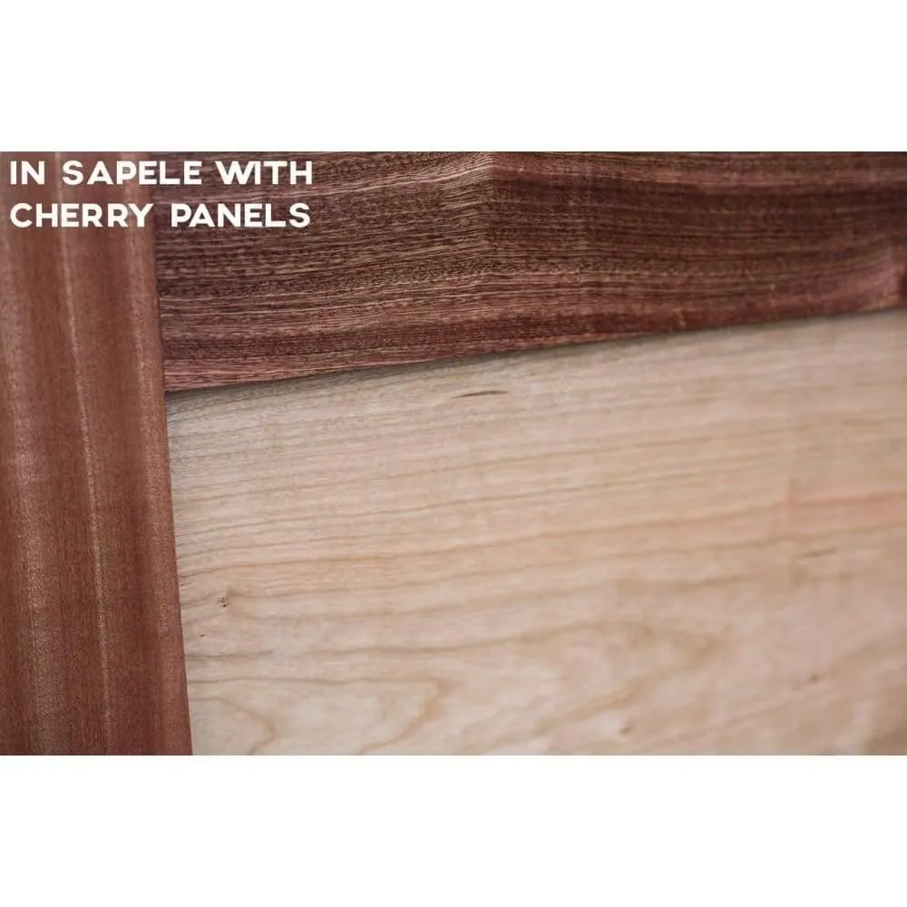 Mid-Century Modern 6 Panel Swinging Interior Door
