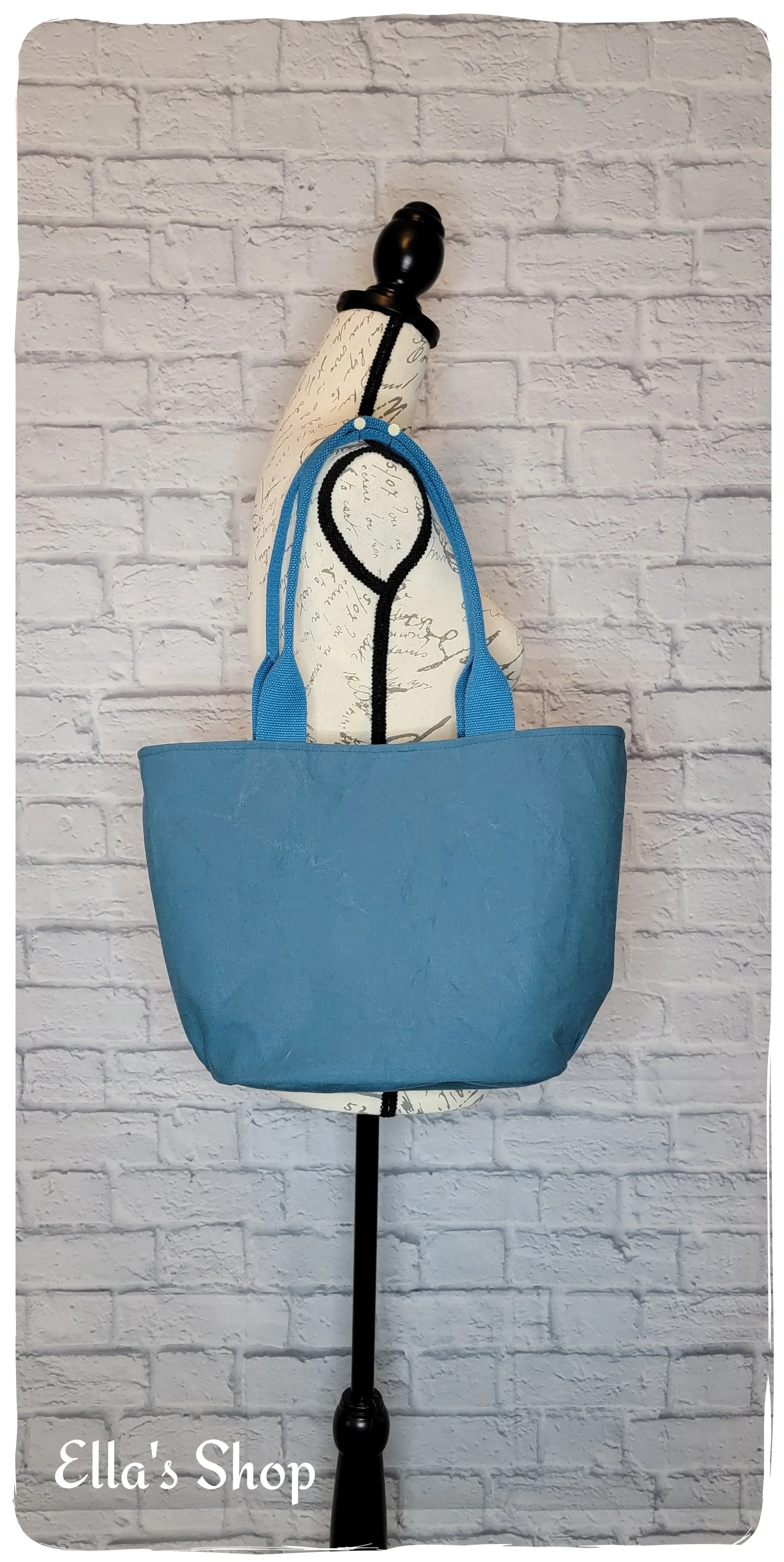 Mosaic Blue Tote