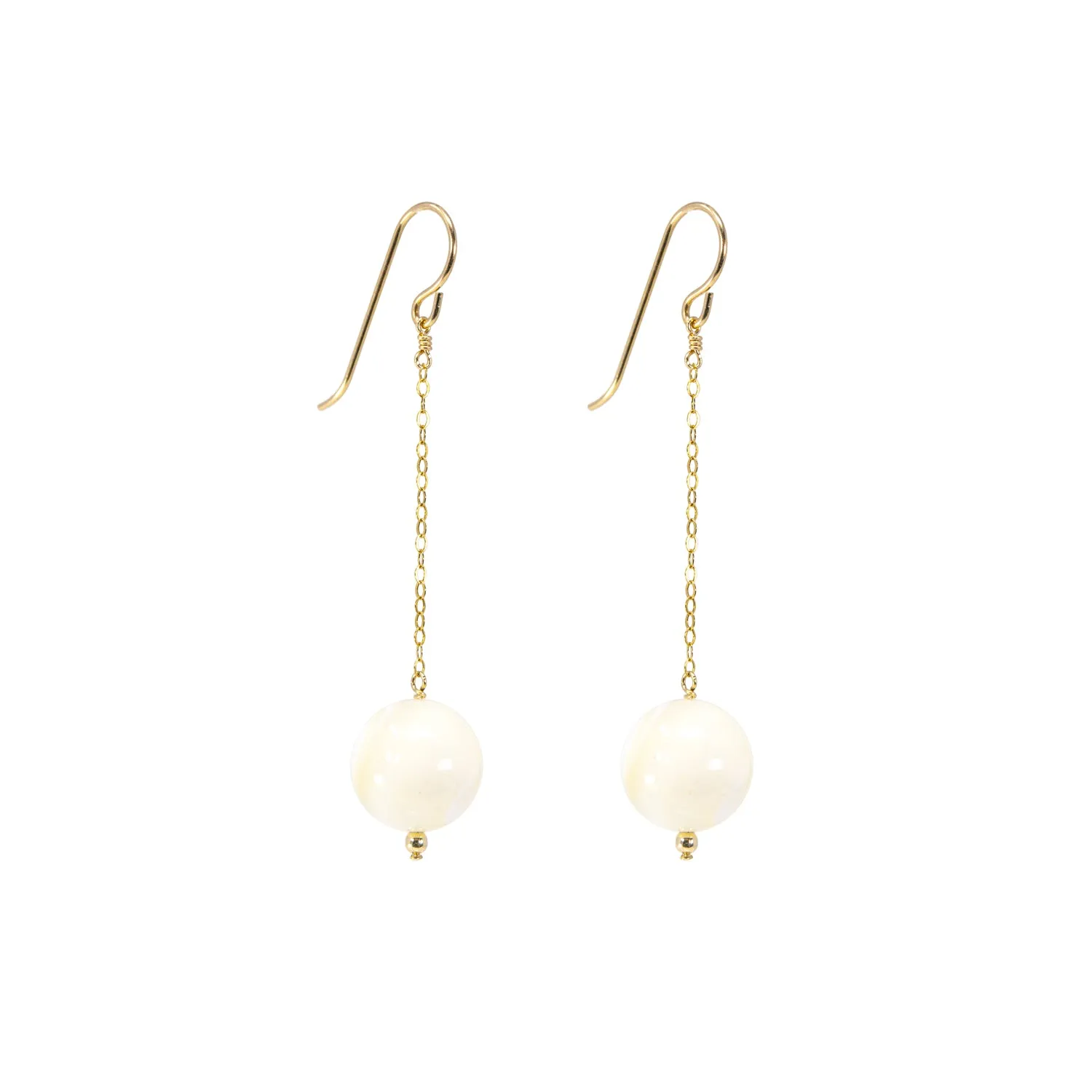 Mother of Pearl Swing Earring