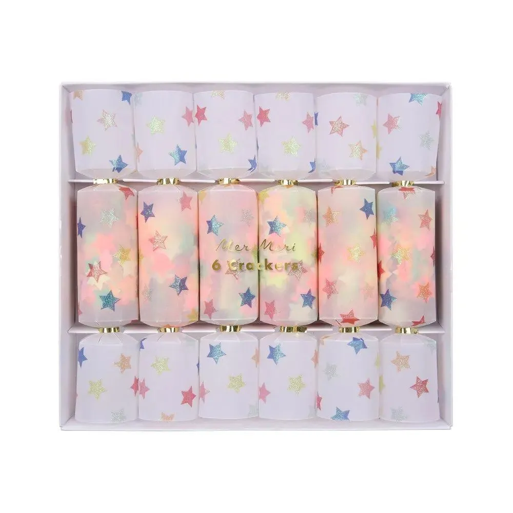 Multicolour Star Confetti Small Crackers