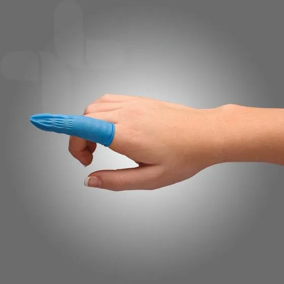 NITRILE FINGER COTS - BOX 100