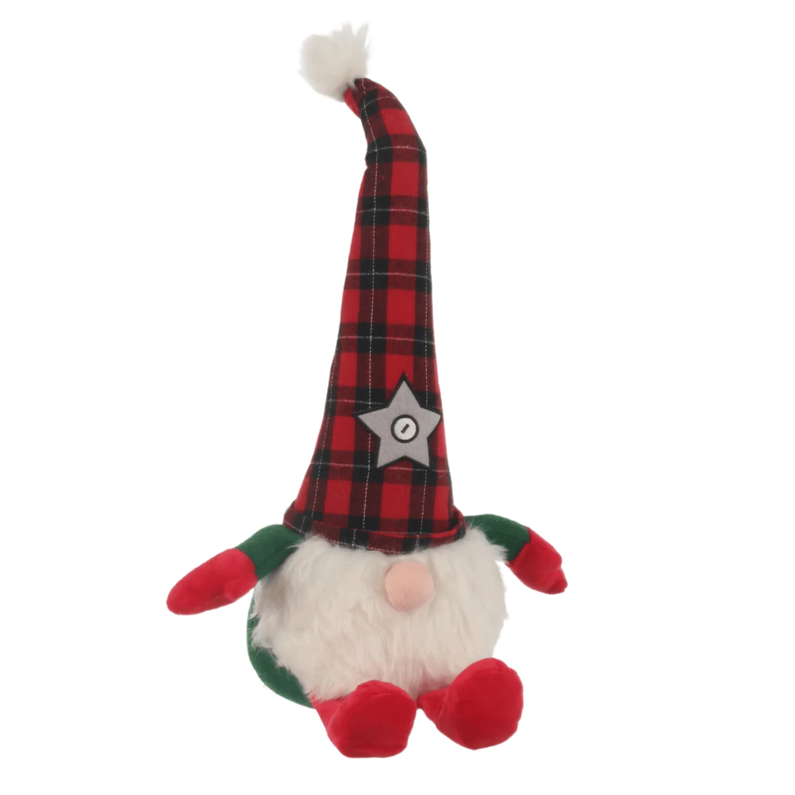 Novelty Christmas Gonk Plush Door Stop Home Decoration 45cm