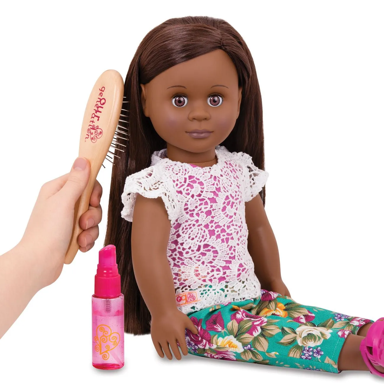Our Generation Accessory Set Hair Brush & Spray Bottle