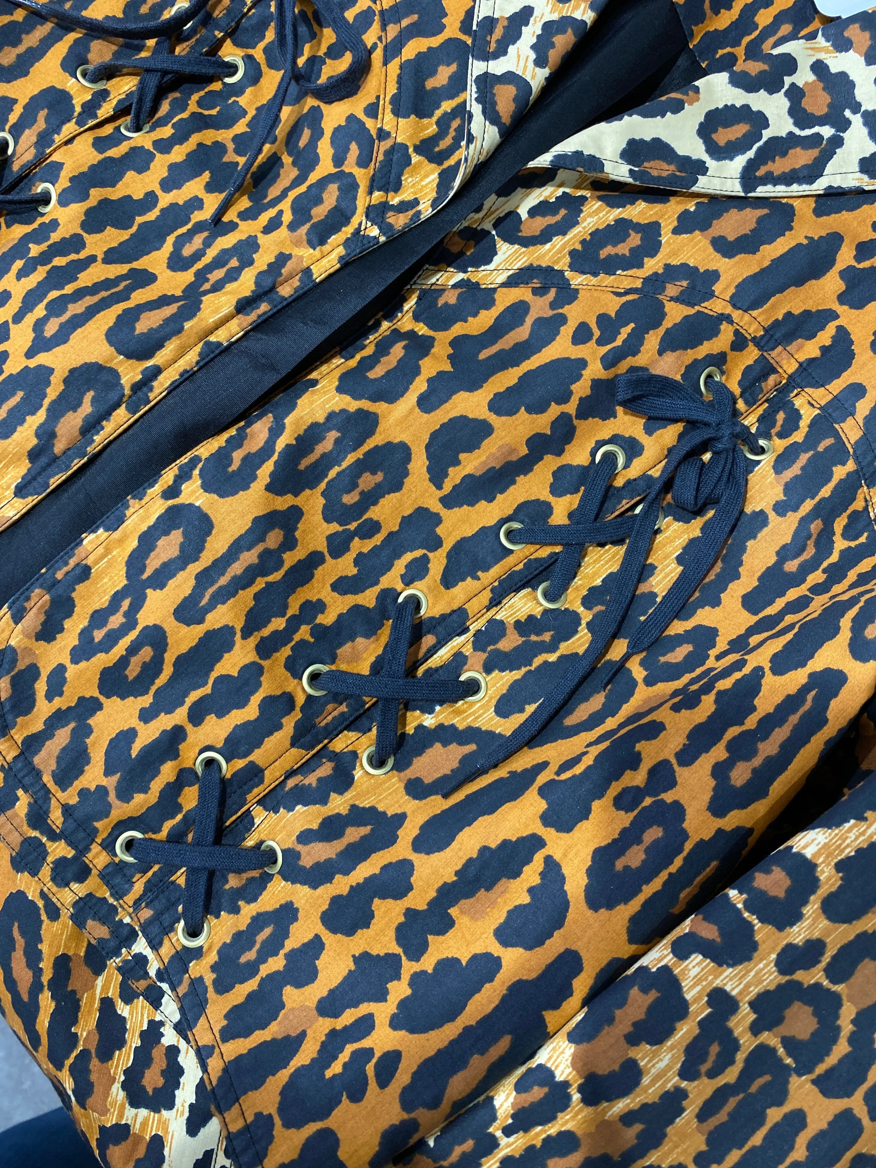 Patrick Kelly Leopard Dress and Jacket