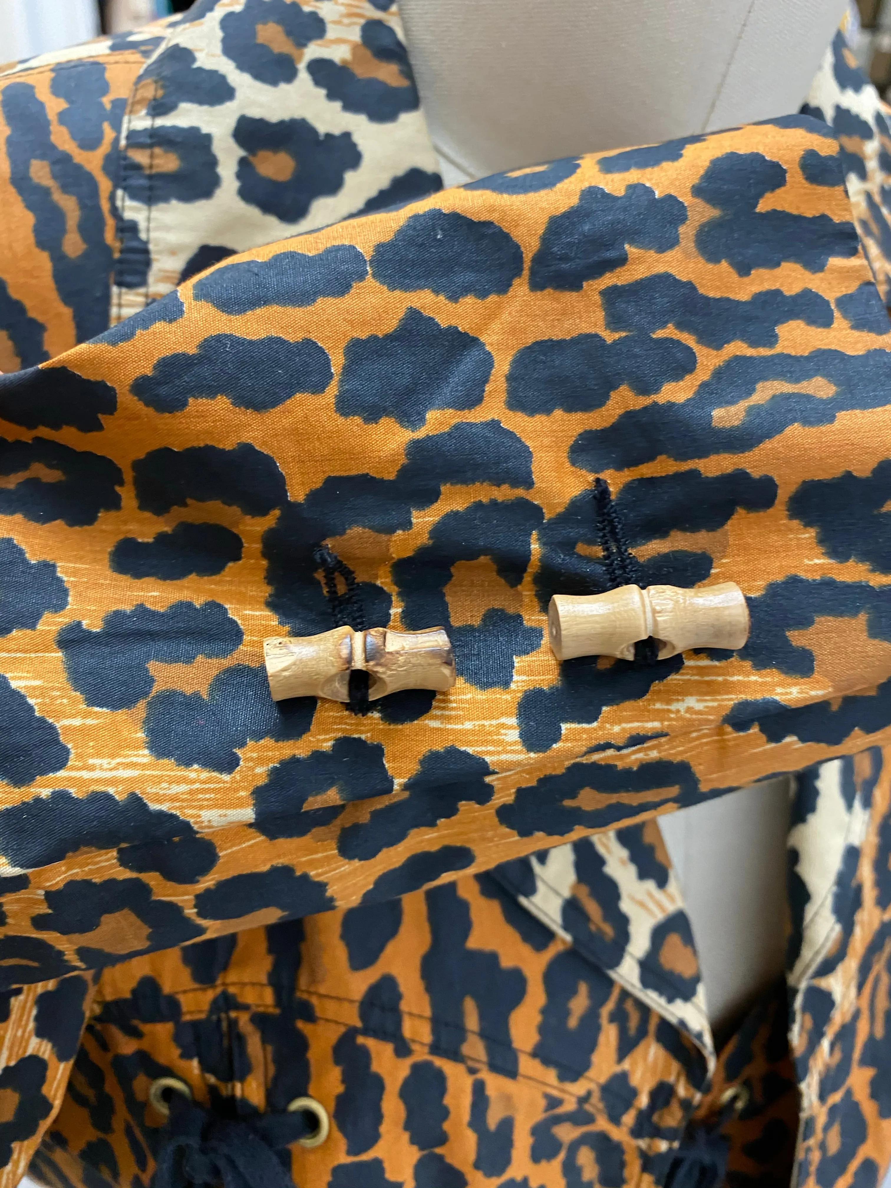 Patrick Kelly Leopard Dress and Jacket