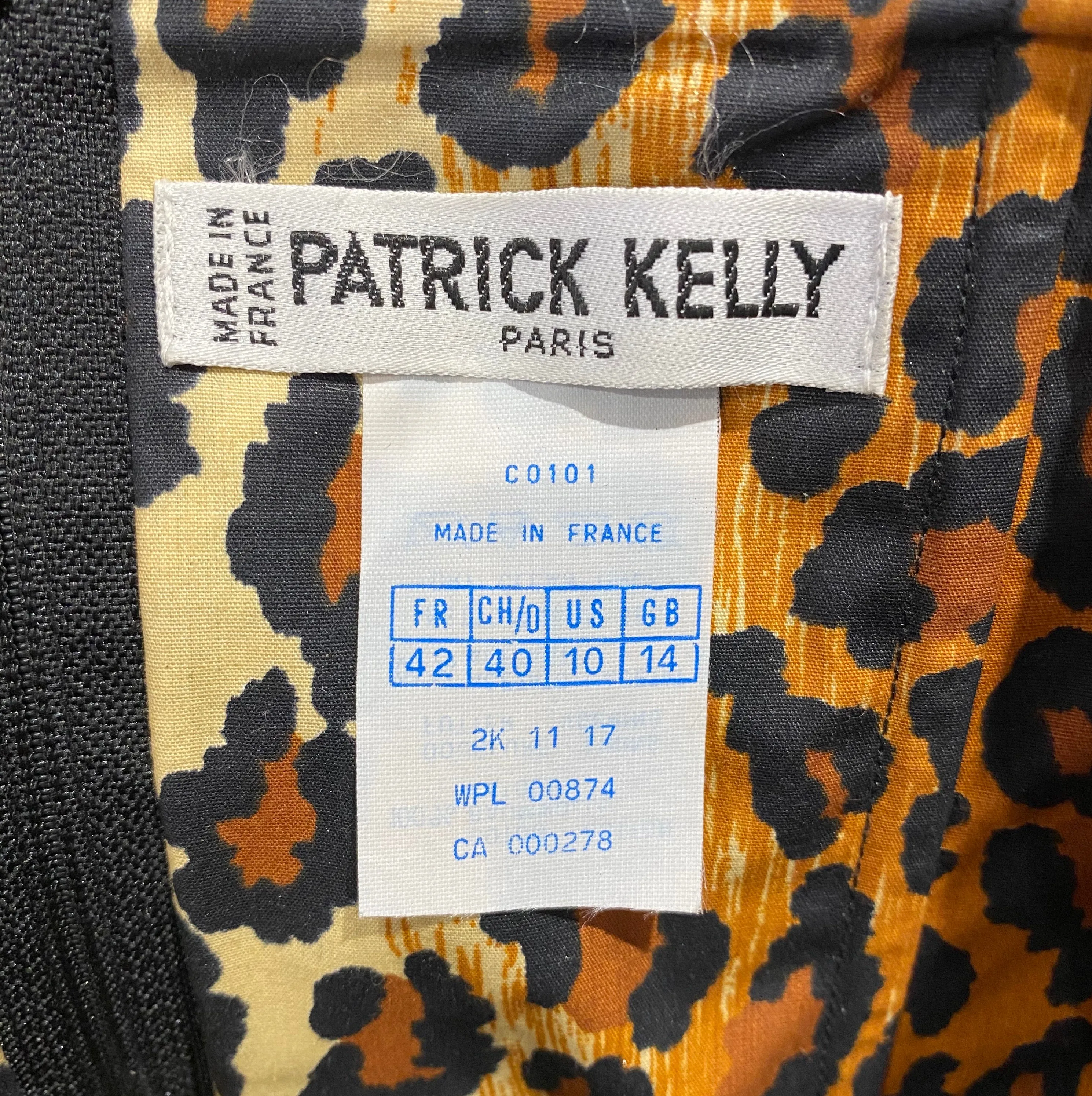 Patrick Kelly Leopard Dress and Jacket