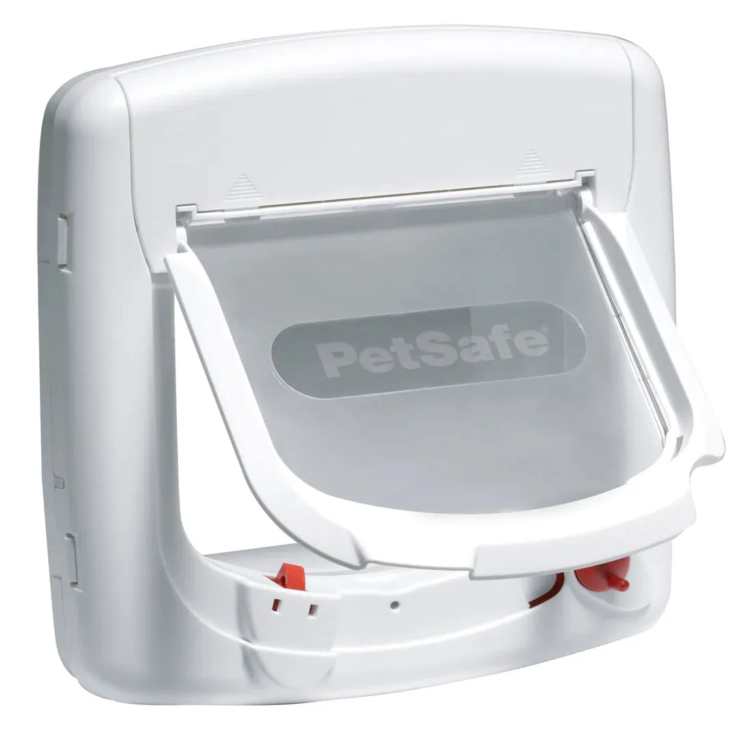 PetSafe Staywell Magnetic 4-Way Locking Deluxe Cat Flap