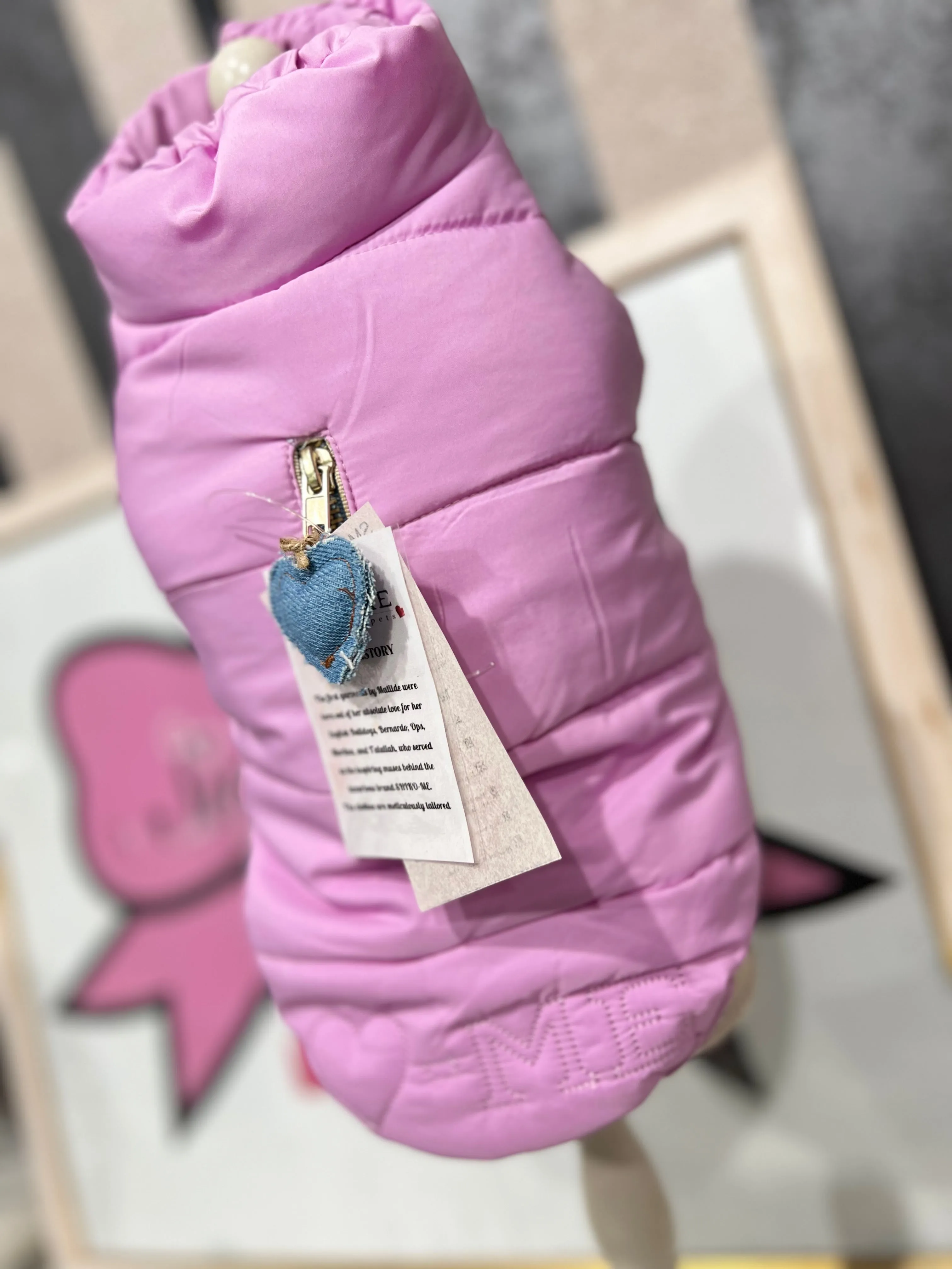 Piumino Toolo Rosa